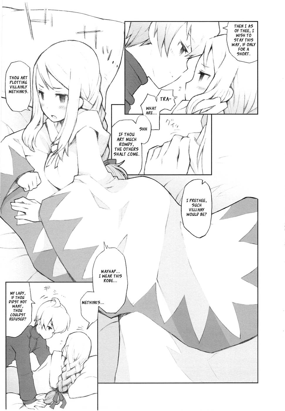 Hentai Manga Comic-Like a White-Read-8